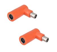 2pcs Adaptateurs DC7909 vers DC8020, Angle Droit à 90 Degrés Âme en Cuivre Adaptateur pour Panneau Solaire Compatible avec Jackery Explorer 1000V2, 600Plus, 1000Pro, 1000Plus, 1500Pro