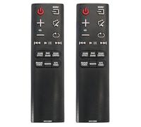 2Pcs AH59-02692E Remplacer la Télécommande adaptée à Samsung Sound Bar HW-J355 HW-J365 HW-J450 HW-J460 HW-J550 HW-J551 HW-J6000 HW-J6001 HW-J430 HW-J6011 HW-JM6000 HW-JM45C HW-J561 HW-JM6000C HW-JM35
