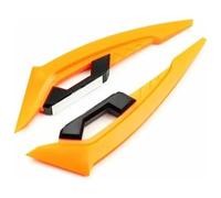 2PCS Ailettes De Carénage Avant De Moto Ailettes Latérales Universelles Aile Dynamique Aile Aérodynamique Aileron Latéral Carénage Moto(H)