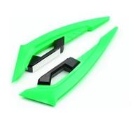 2PCS Ailettes De Carénage Avant De Moto Ailettes Latérales Universelles Aile Dynamique Aileron De Moto Aile Aileron Latéral Carénage Moto(U)