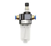 2PCS AL2000 Series Pneumatic Air Source Treatment Unit Lubricator Filter G1/4" Port Pneumatic Air Lubricator Compressor Hot(BT 6mm Fitting)