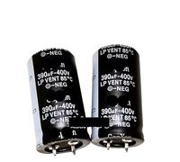 2PCS aluminum electrolytic capacitor 400V 390uf 25x45 MQXFCZUX