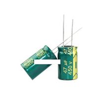 2PCS Aluminum electrolytic capacitor 47 uF 450 V 16 * 25 mm Radial Electrolytic NWPNLXEA