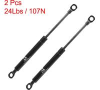 2pcs amortisseurs à gaz universels 24Lbs/107N ressort à gaz ressort à gaz de compression charnière lève-porte accessoires auto pour voiture RV 25.4cm