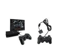 2Pcs analogique sans fil manette de jeu manette contrôleur de vibrations pour Sony PS2