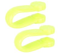 2pcs Anneaux de Massage Shiatsu, 2pcs Clamp/Holder à Bouche Petits Anneaux de Stress de Douleur Facile, Clips Portables Acupuncture Relief Plastique Li4 Point Acupresure pour la Famille Massible