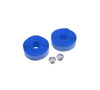 - 2pcs antidérapant en mousse bleu Ruban Guidon Bar Grip pour vélo route, 197cm