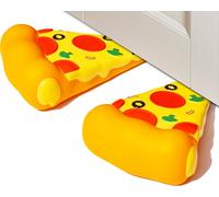 2Pcs Arrêt De Porte Décoratif,Pizza Cartoon Cute Door Stopper,Cale De Porte Pour La Maison Et Le Bureau (Brevet En Cours D'Enregistrement)