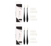 2PCS Art Metting Stumps Avec 20 Outil De Mélange Gamme Pointe Remplacement Remplacement Pour Mettre En Évidence L'entrée L'ombrage Détail Eraser