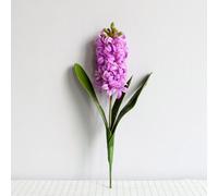 2pcs Artificial Hyacinth Orientalis Bouquets Beautiful High Simulation Flower Branch for Home Decoration