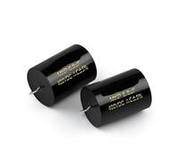 2Pcs Audio Capacitor MKP Audiophile Frequency-Divided Divider 400V 2.2uF 3.3uF 3.9uF 4.7uF 6.8uF 10uF For Audio EKFBQBGW(400V3.9UF)