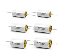 2Pcs Audio Capacitor Polypropylene MXP Audiophile Frequency-Divided 400V 1.5UF 2.2UF 3.3UF 4.7UF 6.8UF 10UF For Speaker Audio NWPNLXEA(400V10UF)