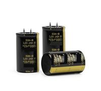 2Pcs Audio Electrolytic Capacitor 63V 3300UF 4700UF 6800UF 10000UF 12000UF 15000UF 22000UF Low For Hifi Amplifier NWPNLXEA(63V3300UF 25x30)