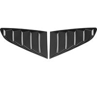 2PCS Auto Black Side Windows Couverture d'ombre de vitre pour Ford Mustang 2015-2020