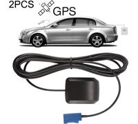 2PCS Auto DVD Navigation GPS Satellite Antenne SMA/FAKRA-C Interface Amplificateur