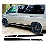 2pcs Autocollants latéraux de Porte de Voiture, pour VW Transporter T3 T4 T5 T6 Camping-Car Longue Ligne Graphiques Vinyle décalcomanies Accessoires