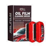 (2pcs)Automotive Glass Grease Remover Glass Polishing Compound Windscreen Cleaner Automotive Glass Polish