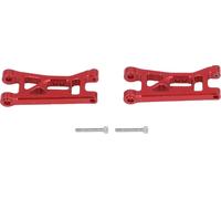 2pcs avant inférieur suspension bras ensemble en alliage RC bras de remplacement pour 1/24 voiture - mise à niveau des pièces rouges