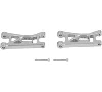 2pcs avant inférieur suspension bras ensemble en alliage RC bras de remplacement pour 1/24 voiture - mise à niveau des pièces d'argent