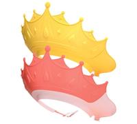 2pcs Baby Shower Couronne de couronne réglable Baby Hair Washing Bouclier Imperpose Baignoire en plastique léger Visor pour les tout-petits