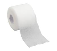 2pcs Badminton Grip Cushion Wrap, Racket Grip Rack Backing Film Polyurethane Absorption Wrap Not Slip Backing Film for Tennis Racket (Blanc)