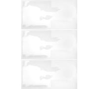 2pcs/Bag Bicycle Manivelle Bras Film de protection Transparent Mountainbike Autocollant Protecteur Type C