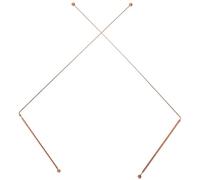 2pcs Baguettes de Radiesthésie en Cuivre Pur pour Détection d’Eau, Bâtons Divinatoires Flexibles pour Débutants