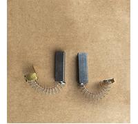 2pcs Balais de charbon moteur d'aspirateur pour Philips Midea Haier Sanyo 6.5 x 10 x 32mm