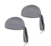 2pcs Bandana Cyclisme Sport Unisexe, Bonnet sous Casque Été Protection Solaire Anti-UV Bandana Pirate Respirant Séchage Rapide Foulard Chapeau de Vélo Moto VTT Anti-Transpiration Bandana Hip-Hop