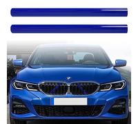 2pcs Bandes de Calandre Pour BMW, Garniture Inserts Calandre Compatible avec BMW 1 2 3 4 5 6 7 Série X 1 2 3 4 5, Bleu Calandre à Rayures Accessoire de décoration Pour BMW