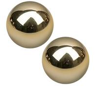 2pcs Baoding Balls, exercices Boules à main en laiton 1, 5x1, 5 chinois pour la main, l'exercice et le soulagement du stress, Ornements Feng Shui