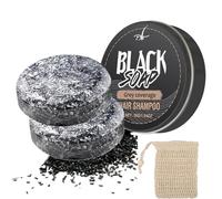 2pcs Barre De Shampooing Assombrissant Les Cheveux,Shampoing Cheveux Blanc,Shampoing Noir,Natural Grey Hair Removal Soap,Anti Gray Bar Black Soap,Savon De Couverture Des Cheveuxs Gris 55g