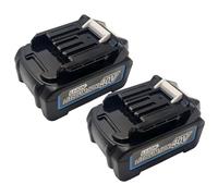 2pcs Batterie de Rechange BL4020 Compatible avec Makita 191L29-0 BL4020, 191B36-3 BL4025, 191B26-6 BL4040 Lithium-ION 40V 2,0Ah