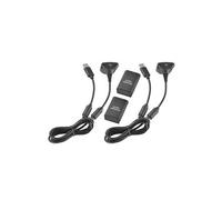 2pcs Batterie de remplacement + Câble de charge pour Manette sans fil Xbox 360 AC1913 G