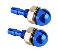 2pcs bec de rondelle pare brise kit remplacement buse jet d'essuie glace voiture universelle (Bleu) Autres accessoires-Buses De Pare Brise Personnalisées