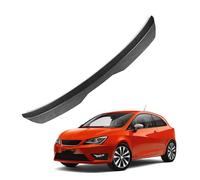 2pcs* Becquets arrière,ArrièRe Becquet Toit ABS Voiture Lame De Aileron Seat Ibiza 6J 6P 5-Türer 2008-2011 2012 2013 2014 2015 2016 2017 Tuning hayon Aile Accessoire,B/Carbon Fiber