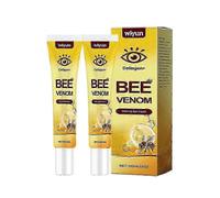 (2pcs)Bee Venom Eye Cream Remove Dark Circles Lightening Anti Eye Bag Puffiness Firming Skin Fade Fine Lines Nourish Lifting Skincare