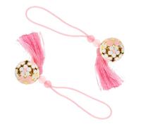 2pcs Bell Charms STRAP TÉLÉPHONE AVEC LA CHERRY BLOSSOM DESIGN MAIN PENDANT PENDANT POUR LUCHE ET PROTECTION DU PRÉSENT ÉLÉGANT POUR LA DÉCOL DE VOITURES À domicile