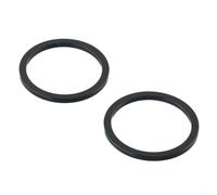 2pcs Bike Bottom Bracket Spacer 2.5mm for pour gxp pour hollowtech | Fits pour gxp and pour hollowtech II, 2.5mm thickness, adjusts crank position, prevents chain rub, easy install