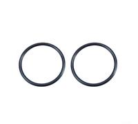 2pcs Bike Fork O-Ring Seal ID 32mm Silicone Black(34mm) | High-grade silicone, fits 32mm ID, prevents hardening over time, compatible with pour fox and Rockshox