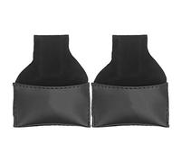 2pcs Billard Cue Calk Holder | Poule de Craie en Cuir PU pour bâton de Table de Billard | Conception de Boucle de Crochet de Ceinture/Accès Rapide/Long - Durable | Accessoires