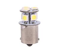2pcs Blanc BA15S R5W 1156 5050 8SMD LED Feux De Frein De Voiture Ampoules pour La Plupart Des Véhicules