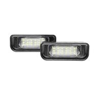 2Pcs blanc Led numéro Plaque d'immatriculation Lampe lumineuse compatible avec W220 S 1999-2005