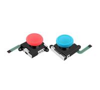 2pcs Blue Rouge Stick Manette Analogique 3d Pour Nintendo Switch, Pièces De Rechange Pour Joycon, Contrôleur
