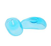 2PCS Blue Silicone Ear Cover Hair Dye Cover Salon Protect, Ears cover to protect the ear dye, Shaped fit with the ear