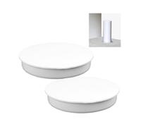 2pcs Bouchon de Tuyau d'Égout en PVC - Bouchon de Conduite d'eau de 100-110 mm Bouchon canalisation PVC pour Systèmes TUYAU