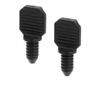 2pcs Bouchons de Vidange pour Lave-Linge, en Plastique Compatibles avec les Lave-Linge LG Remplace Références 5006ER3009A 5006EN3015A AGF76163711 (Noir)