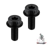 2pcs Boulons de Lame de Scie à Onglet, N600011 Remplacement de Boulon de Lame de Scie à Onglet Boulons d'Accessoires Scie à Onglet Compatibles avec Dewalt Série de Modèles de Scie à Onglet