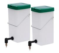 2pcs Bouteille d'eau de Lapin 1l de capacité Lapin Fuite avec Un Mamelon en Acier Inoxydable pour Petit Animal Compagnie Bunny Ferret Hamster Guinée Pig Bottle