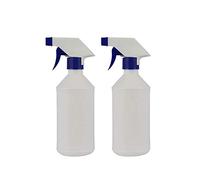 2PCS Bouteille vide Spray au flacon de 500 ml usine de pulvérisation de bouteilles en plastique Vaporisateur fuite Vaporisateurs Preuve pulvérisateur pour nettoyage chimique Solution 500ml Blanc